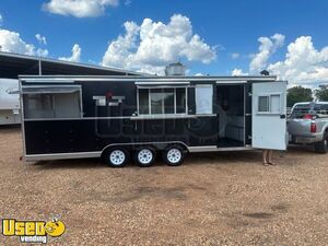 Fully-Equipped 2020 - 7.5' x 19' Kitchen Food Concession Trailer with Pro-Fire