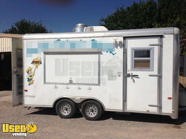 2009 - 18' Cargo Craft Food Concession Trailer