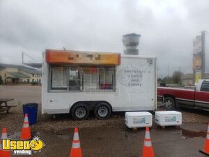 2002 Wells Cargo 8' x 16' Used Mobile Kitchen Food Concession Trailer