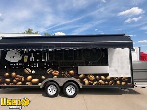2025 18' New Build Coffee Trailer Mobile Vending Unit