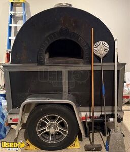 2020 5' x 7' Commercial Wood-Fired Pizza Concession Trailer