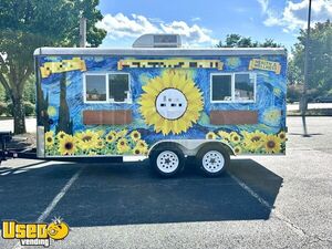 2011 7' x 16' Coffee & Tea Beverage Concession Trailer Mobile Vending Unit