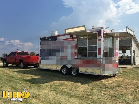 8.5' x 20' Food Concession Trailer