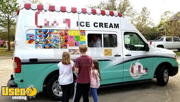 2017 Nissan NV2500 High Top Ice Cream Truck