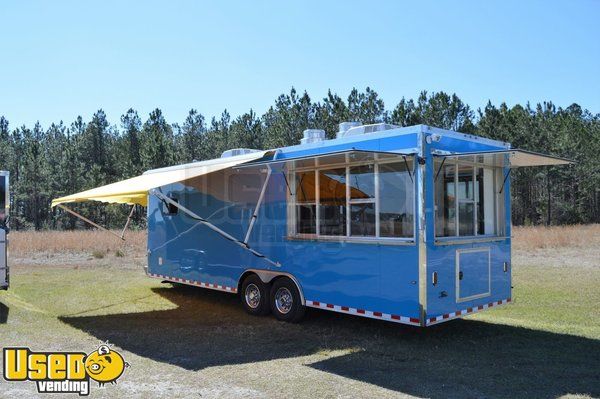 Pepsi Blue 2016 8.5' x 26' Worldwide Catering and Mobile Kitchen Concession Trailer