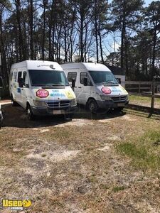 (2) 2005 Dodge Sprinter Diesel Ice Cream Truck-Mobile Dessert Truck