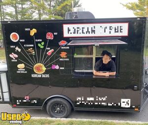 Like New - 2023 8.5' x 12' Kitchen Food Trailer with Fire Suppression System