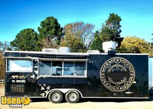 2024 8.5' x 24' Kitchen Food Concession Trailer with Fire Suppression System