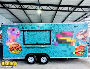 Well Equipped - 2025 24' Kitchen Food Trailer Mobile Concession Unit