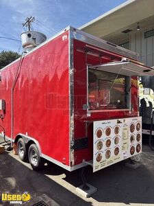 Well Equipped - 2025 8' x 16' Kitchen Food Concession Trailer