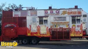 8' x 28' Mobile Kitchen / Catering Concesion Trailer