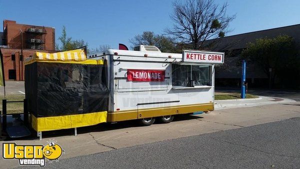 All Electric 8' x 16' Food Concession Trailer / Basic Mobile Food Unit