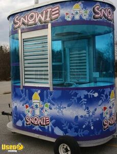 2018 Snowie 5' x 8' Shaved Ice Concession Trailer / Turnkey Mobile Snowball Biz