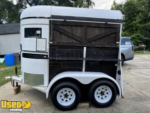 Vintage - 1970 Imperial Horse Trailer to Bar Conversion | Mobile Beverage Trailer