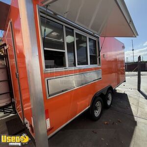2025 8' x 16' Kitchen Food Concession Trailer with Fire Suppression & HCD Insignia