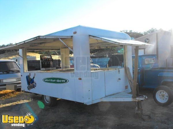 8' x 12' Beverage / Soda Concession Trailer