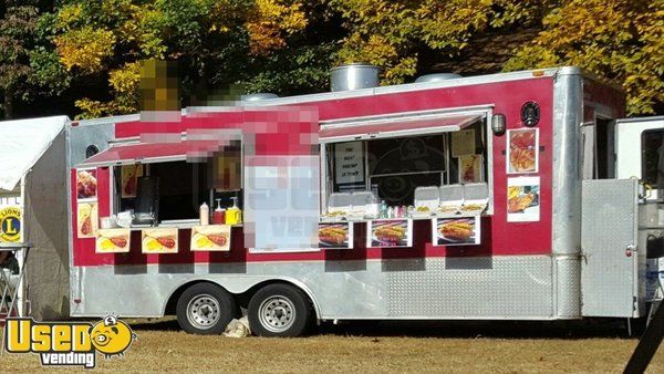 2013 - 8.5' x 18' Food Concession Trailer