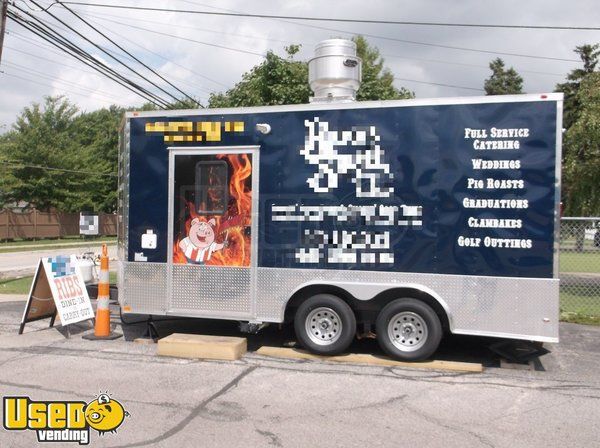 2018 - 8.5' x 16.5' Food Concession Trailer