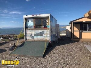 Ready to Sell 7' x 18' Street Food Concession Trailer / Mobile Food Vending Unit
