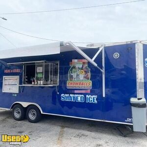 2019 Freedom 8.5' x 24' Snowball Trailer / Turnkey Snowcone Business