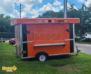 2020 7' x 12' Mobile Kitchen Unit / Street Food Vending Concession Trailer