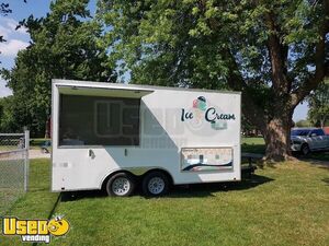 Like New - 2017 8' x 20' Look Ice Cream Trailer | Concession Trailer