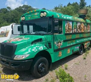 2008 26' International School Bus Converted Into Food Truck w/ Irish Wrap