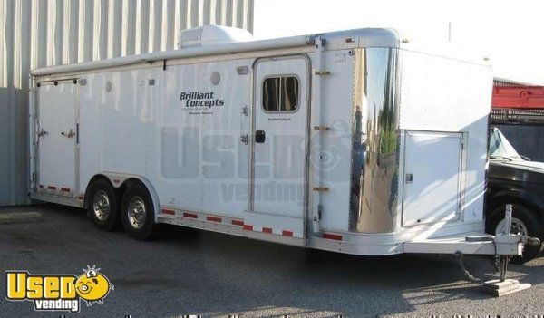 24' x 8' Trade Show Walk Through Display Trailer