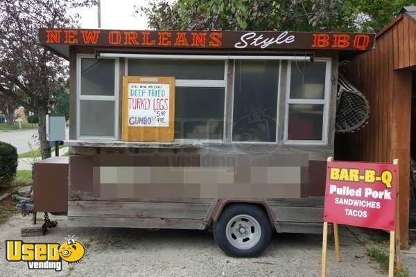 6' x 10' BBQ Concession Trailer