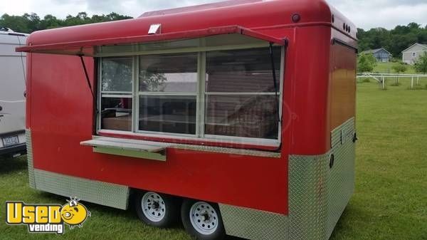 7' x 14' Food Concession Trailer