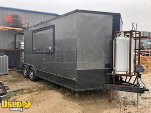 Wow Cargo Barbecue Concession Trailer with Porch Only Used Once