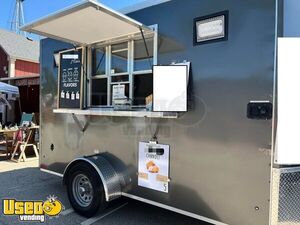 Compact 2022 - 7' x 12' Concession Trailer / Mobile Food Vending Unit