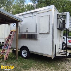 Compact 2023 8' x 10' Concession Trailer Mobile Vending Unit