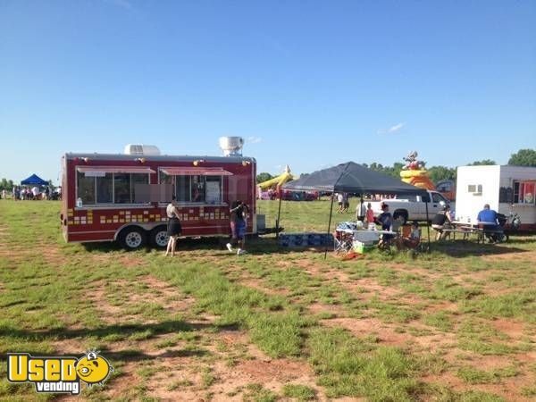 8' x 18' Food Concession Trailer