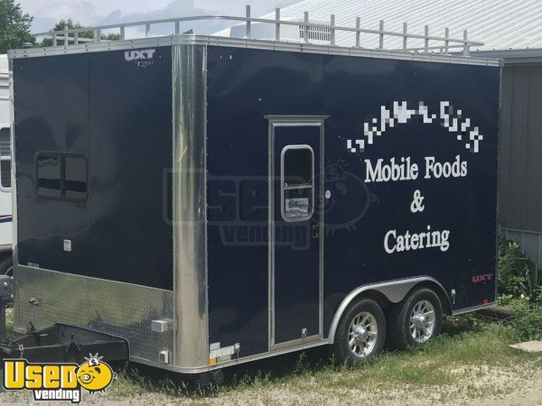 2010 - 8.5' x 14' United UXT Very Versatile Mobile Kitchen Food Concession Trailer