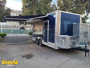 BRAND NEW 2021 8' x 16' Loaded Mobile Kitchen / Licensed Food Trailer