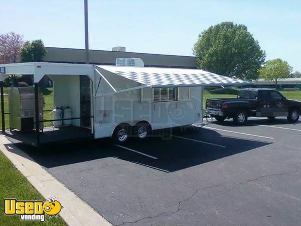 24' BBQ Trailer with Porch