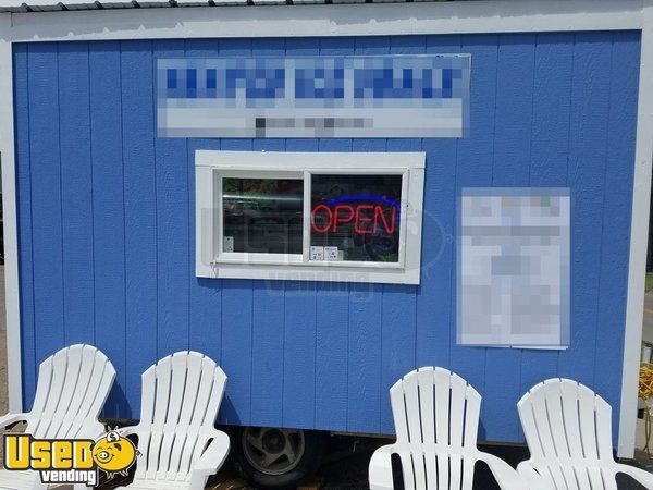 2017 - 7' x 12' Shaved Ice Concession Trailer