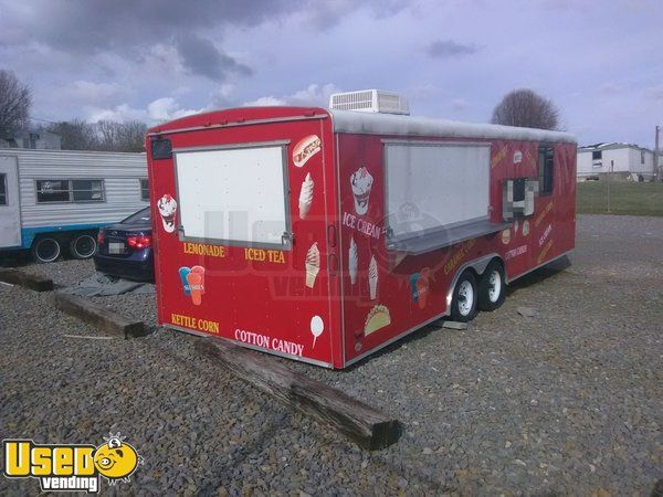 2013 - 8' x 24' Food Concession Trailer