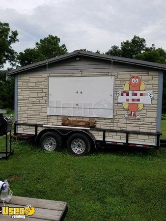 2016 6' x 12' Barbecue Concession Trailer/Mobile Barbeque Unit Working Great