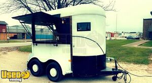 8' x 7' Horse Trailer to Beverage and Coffee Concession Trailer Conversion