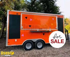 2019 8.5' x 16' Freedom Kitchen Food Trailer with Fire Suppression System