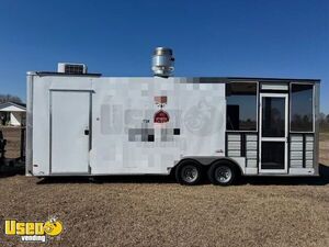 2021 8.5' x 24' Freedom Kitchen Food Concession Trailer w/ 8' Porch