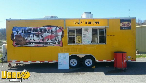 2012 - 8.5' x 24' Food Concession Trailer