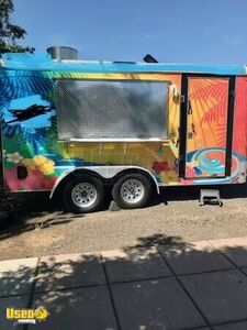 7' x 14' Interstate Mobile Kitchen-Food Concession Trailer