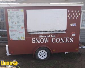 Well Equipped - 2000 6' x 10' Shaved Ice Concession Trailer | Snow cone Trailer