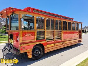 Museum-Grade Restored 1993 Chance Trolley Streetcar Food & Beverage Truck