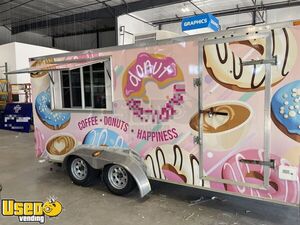 2009 - 7' x 16' Mini Donut Concession Trailer | Bakery Trailer