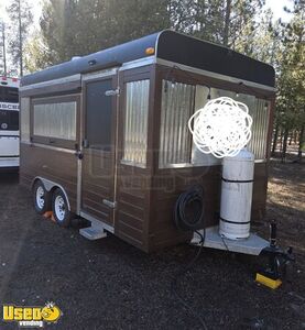 2011 8' x 14' Kitchen Food Concession Trailer with Fire Suppression System