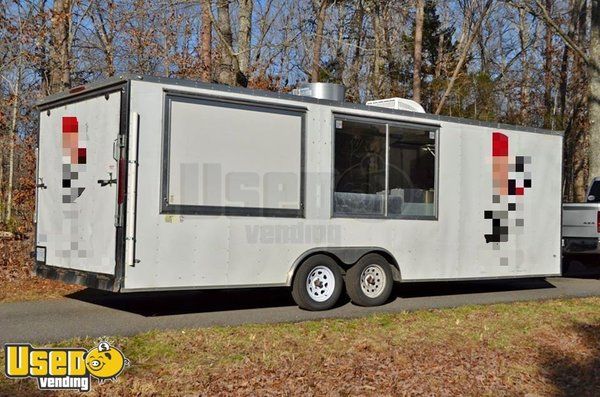 Fully Loaded and Efficient 2017 - 8' x 24' Catering and Pizza Food Trailer